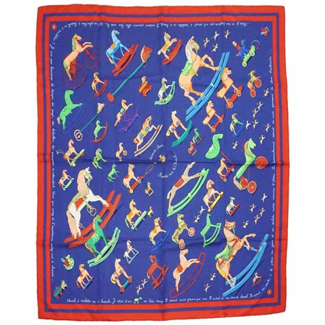 hermes rockinghorse scarf|Hermes scarf pattern names.